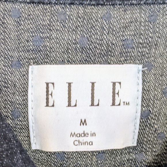 New Women's Medium Elle Jean Jacket - Picture 2 of 3